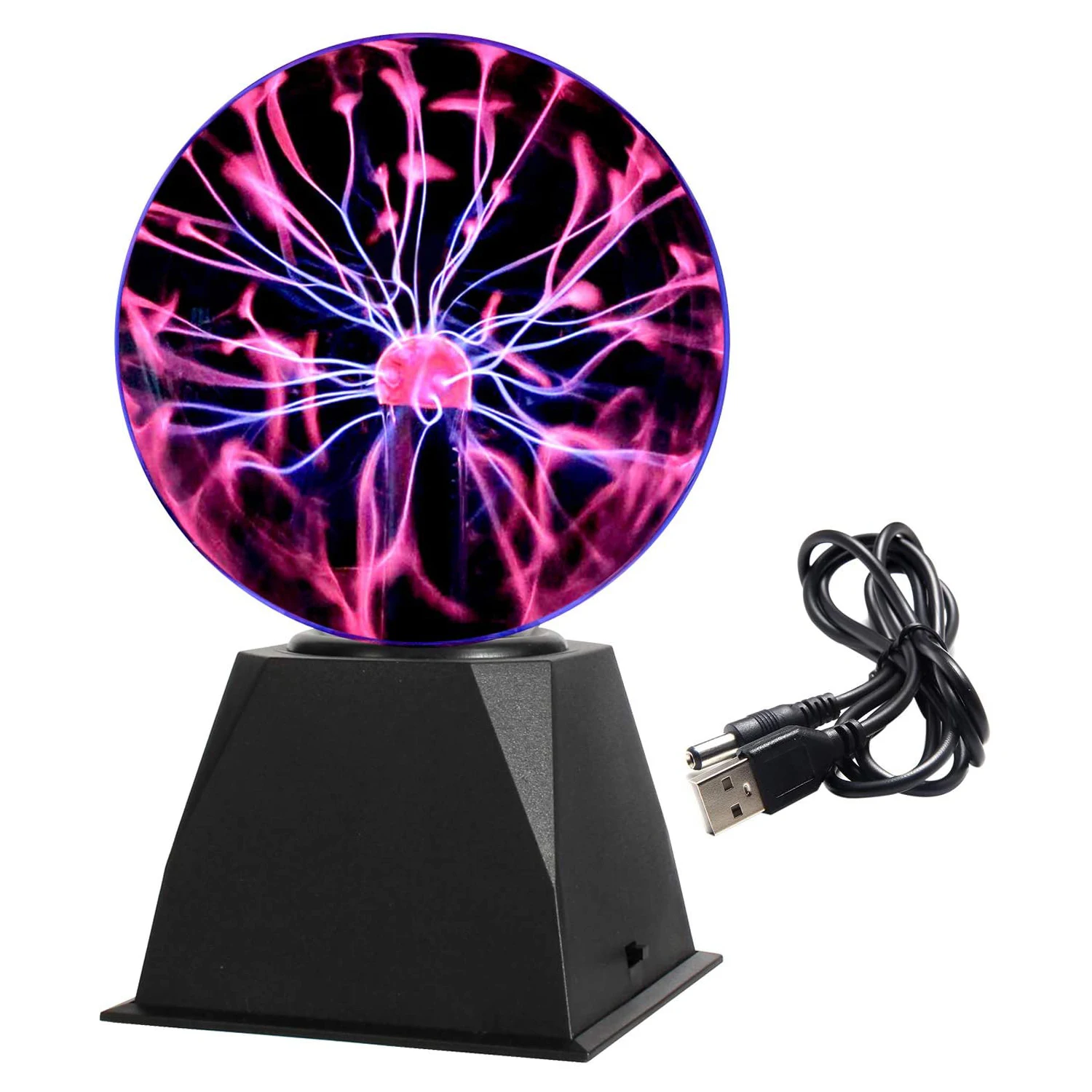 New Product 6 Inch  with Wireless Audio Sound Control Novelty Plasma Ball