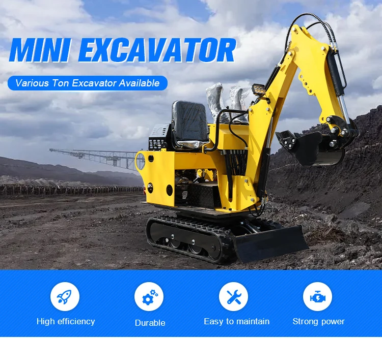 Chinese CE EURO5 Epa Engine New Crawler Mini Excavator Digger Mini ...