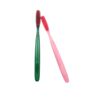 High Quality Popular Long Head Toothbrush with Custom Logo Oral Cleaning High Density Toothbrush for Home