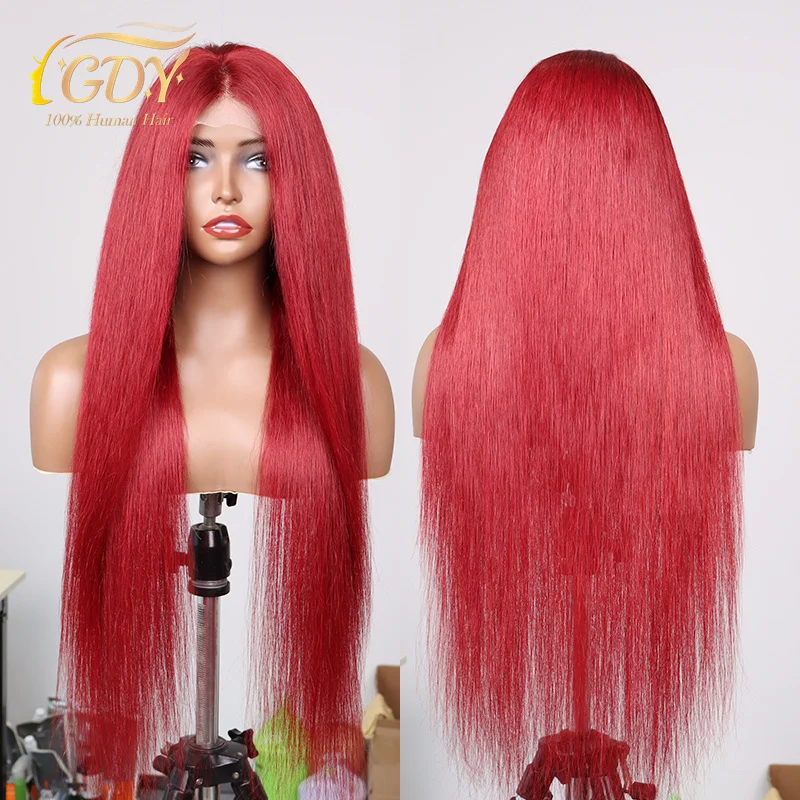 GDYhair 13x4 HD Lace Front Bone Straight Virgin Brazilian Human Hair
