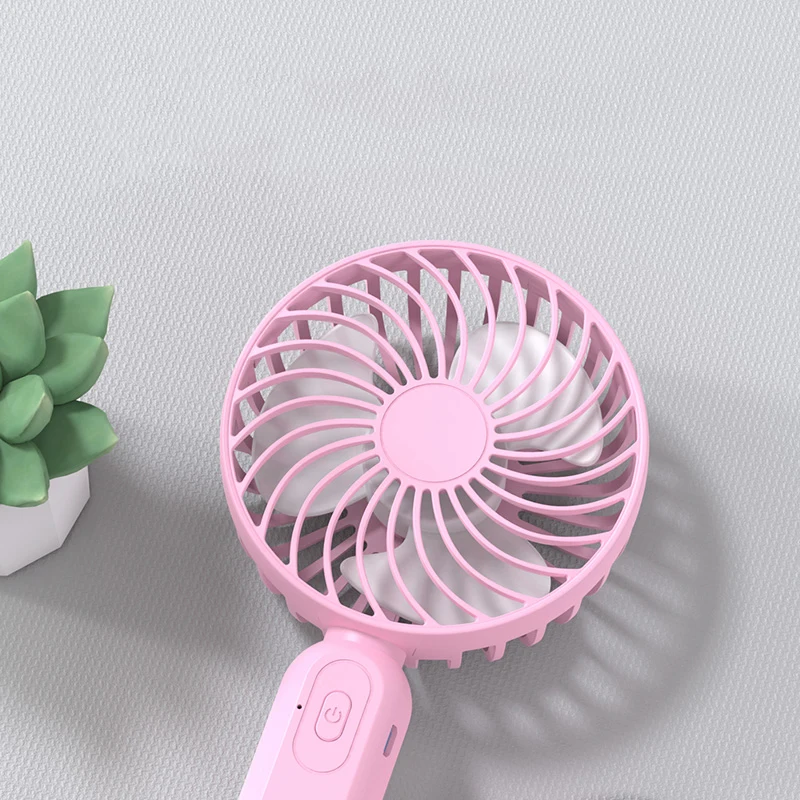 Charging Small Mini Fan Desk Portable Usb Electric Table Battery Hand Fans Rechargeable Mini Fan