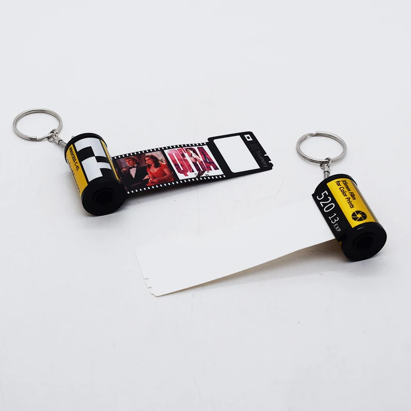 Sublimation Personalized Memory Film Keychain For Anniversary Gifts Buy Memory Film Keychain