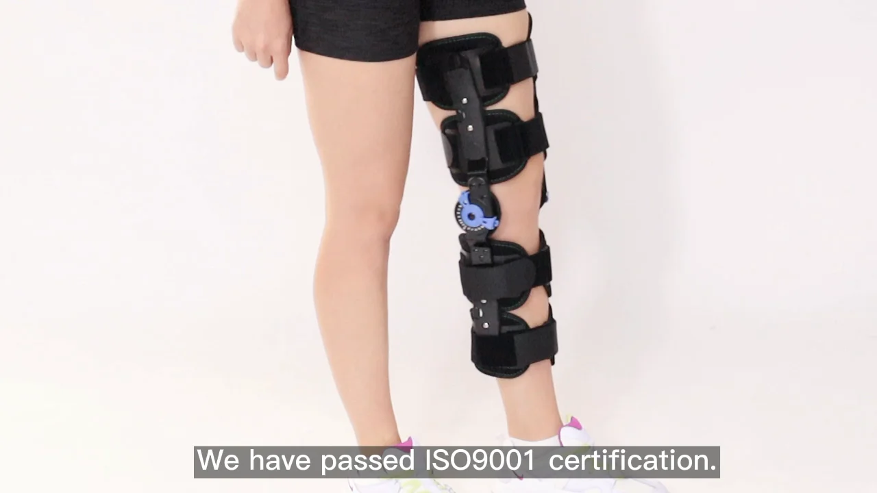Neoprene Adjustable Rom Oa Support Leg Brace Orthopedic Osteoarthritis