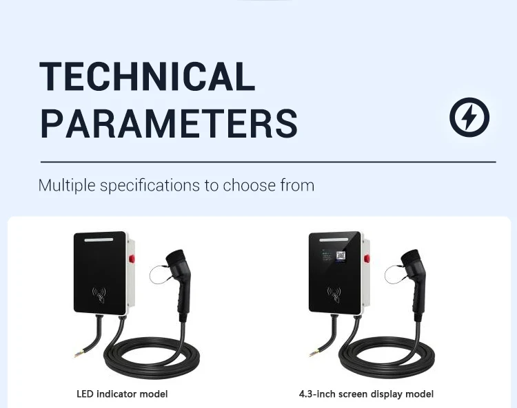 AC Wallbox 7kw EV Charger 32A EV Charging Station Type 2 EVSE IP65 Wall ...