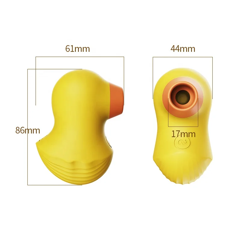 Estimulador de Cltoris con Forma de Pato Amarillo, Vibrador de Succin de Cltoris, Juguetes Sexuales para Mujer Estimulador de Cltoris con Forma de Pato Amarillo, Vibrador de Succin de Cltoris, Juguetes Sexuales para Mujer