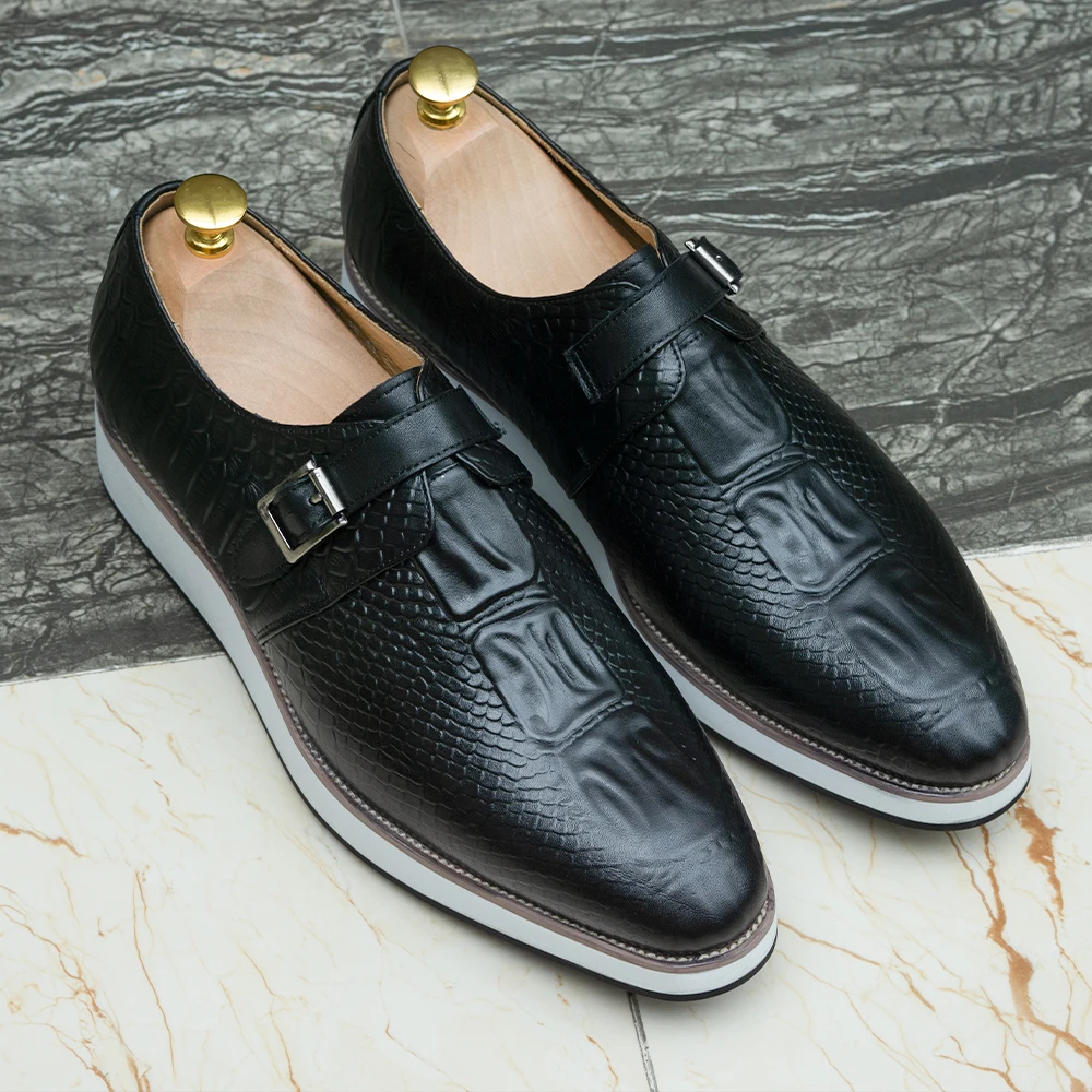Genuine Leather Handmade Dress Shoes for Office & Career