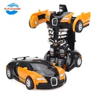 super september 2019 cool model friction deformation robot car toy for kids