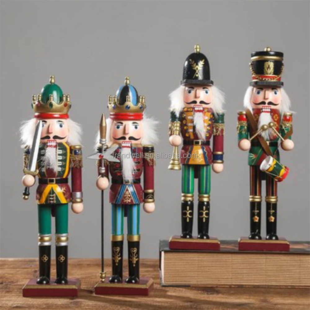 Support Customized Large Life Size Nutcracker Sculpture/fiberglass