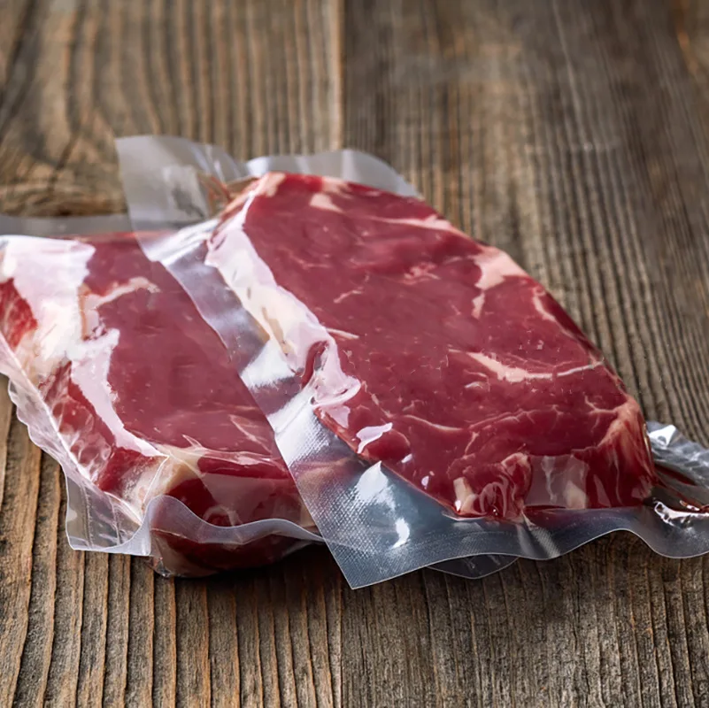 customized meat bag packaging in food