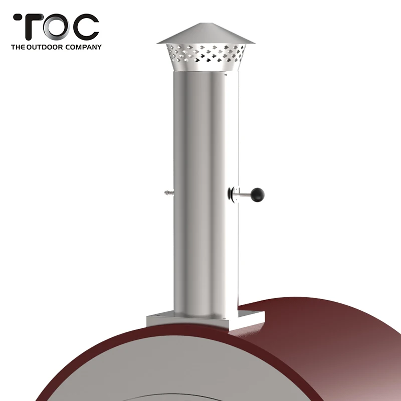 Новая автономная нержавеющая сталь механический таймер управления древесной печи для пиццы