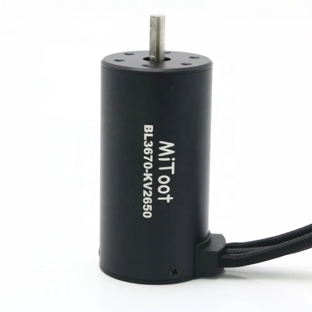 Moteur Sans Balais 3300KV – Alliage Alu – 4 Pôles – Fiche Banane 4mm – Pour Voiture RC 1/10