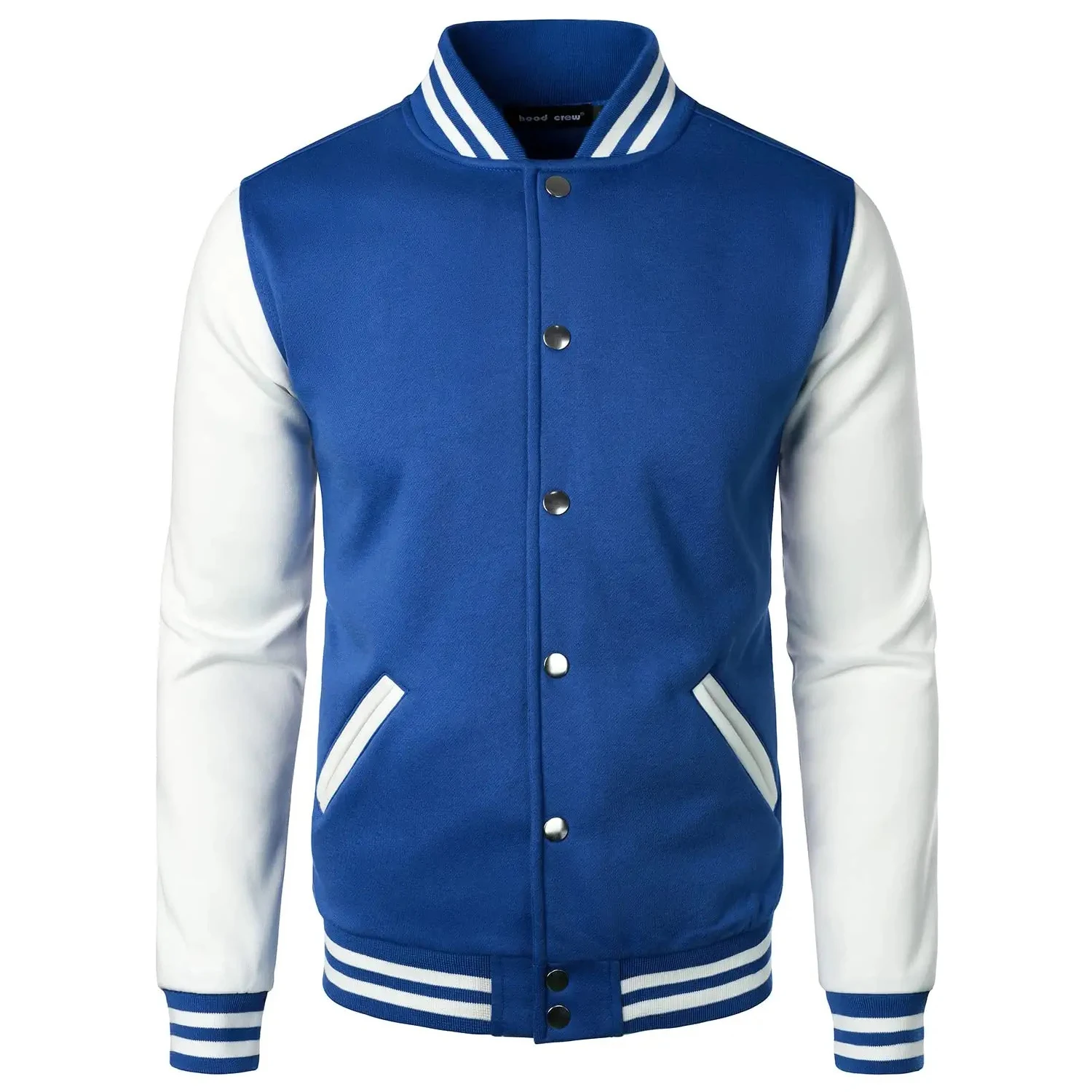 Design Baseball letterman Long Sleeves Unisex Sports Wear Sweatshirt Varsity Jacket mens_voghion.com