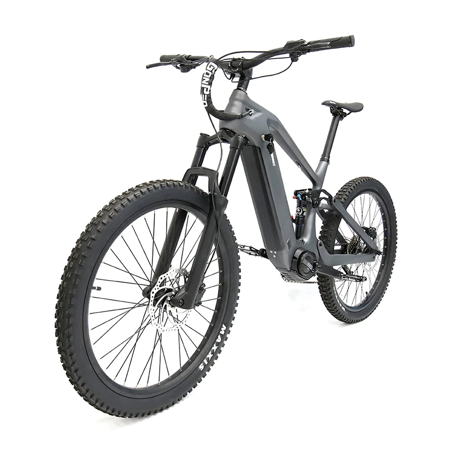 Bafang M500 Full Suspension E MTB 250W Power Carbon Frame