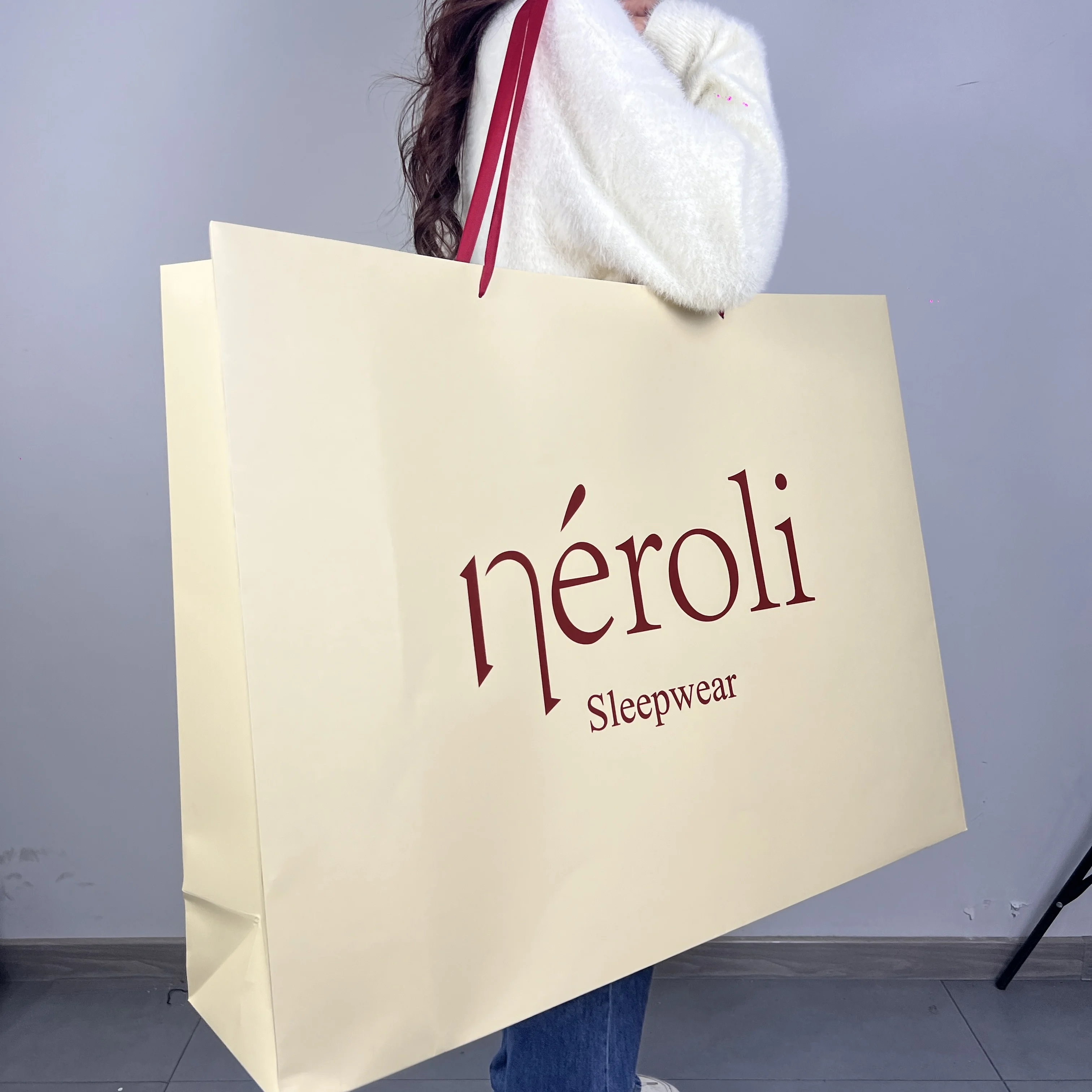 Giant Paper Bag Customized Customized Large Tote Gift Bag