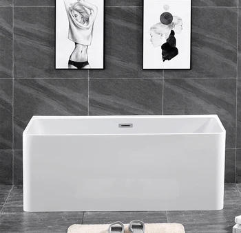 High Quality Water Bath Five Star Hotel Design Bathtub Modern Seamless White massage Bathtub