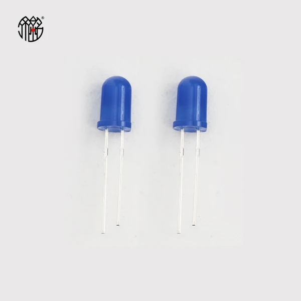 Factory Supply Round and Square Head Straight Plug LED 3MM, 5MM, 8MM, 10MM RGB Two-Color Magic Color Light Emitting Diode