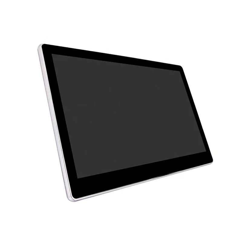 RK3568 10.1-inch Wall-Mounted Digital Signage Touchscreen Tablet PC with Front NFC Smart Display