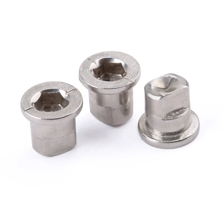 Non-standard customization hex socket step rivet milling flat stainless steel for doors and windows