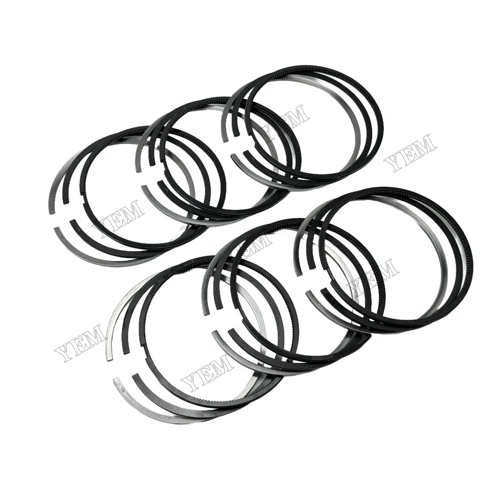 Piston Ring 6212-31-2040 Fit for Komatsu 6D104 Engine 2