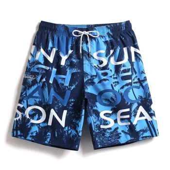 ODM/OEM de roupa de baixo shorts printed Board Shorts with pocket Swimwear Trunks Beachwear Swimming men beach shorts