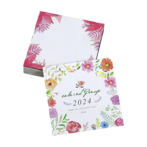 2026 Customized High Quality Colorful Paper Business 'Thank You' Cards Hot Stamping Gold Foil Gift for Expressing Gratitude