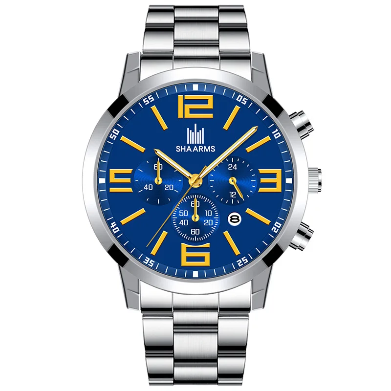 Shaarms discount watch blue