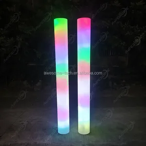 Bulk Color-Changing LED Glow Sticks Flashing Dance Stage Lights for Party Halloween Christmas Decoration