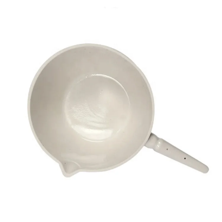 Tiandi Lab 50ml Ceramic Porcelain Evaporating Dish With Pouring Lid