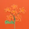 Finished product6First Myosotis sylvatica bouquet (orange)