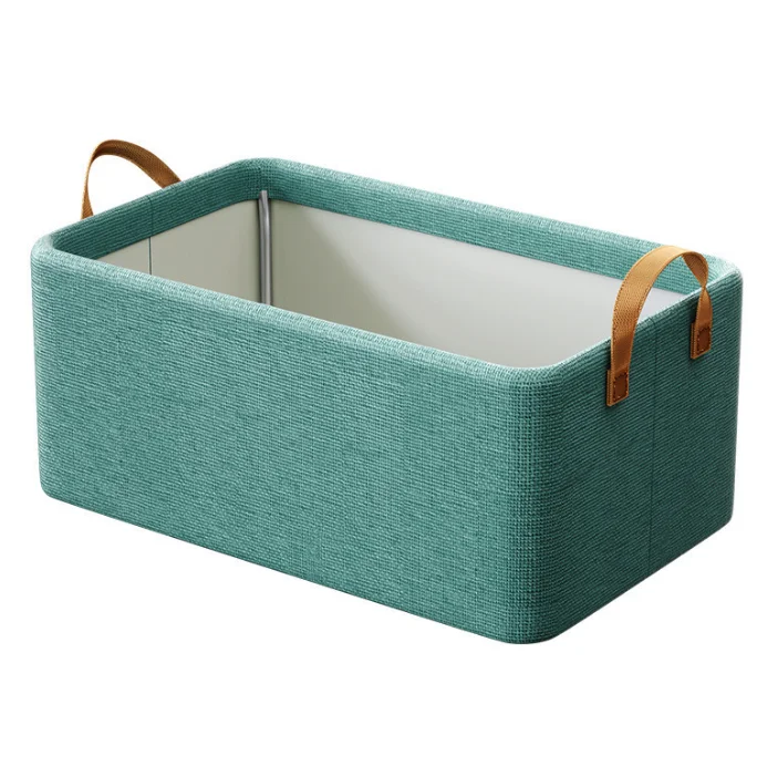 Foldable Storage Folding Box Thick Non-Woven Fabric Collapsible Toy and Clothing Storage Rectangle Shape details