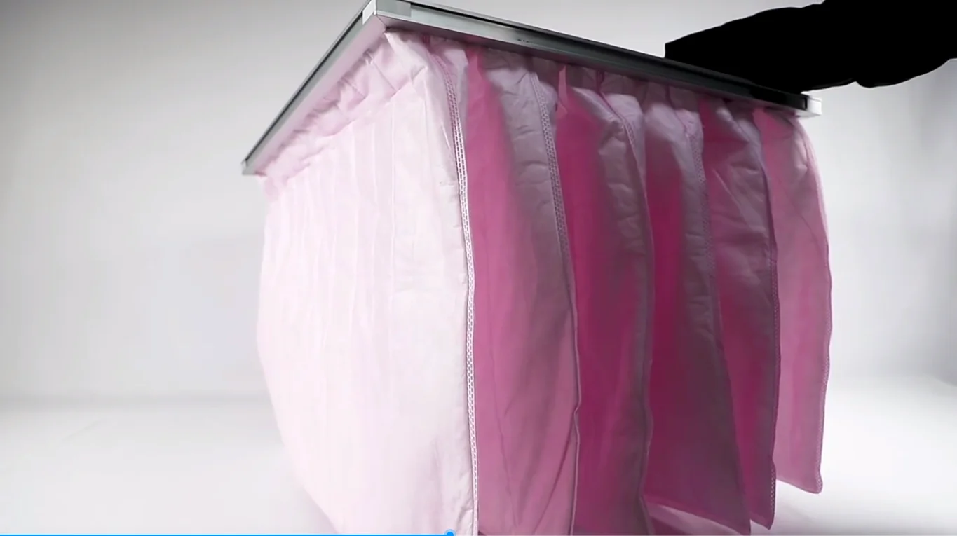 換気装置のエア フィルターはF7 F8 F9総合的な袋のエア フィルターを袋に入れる 1