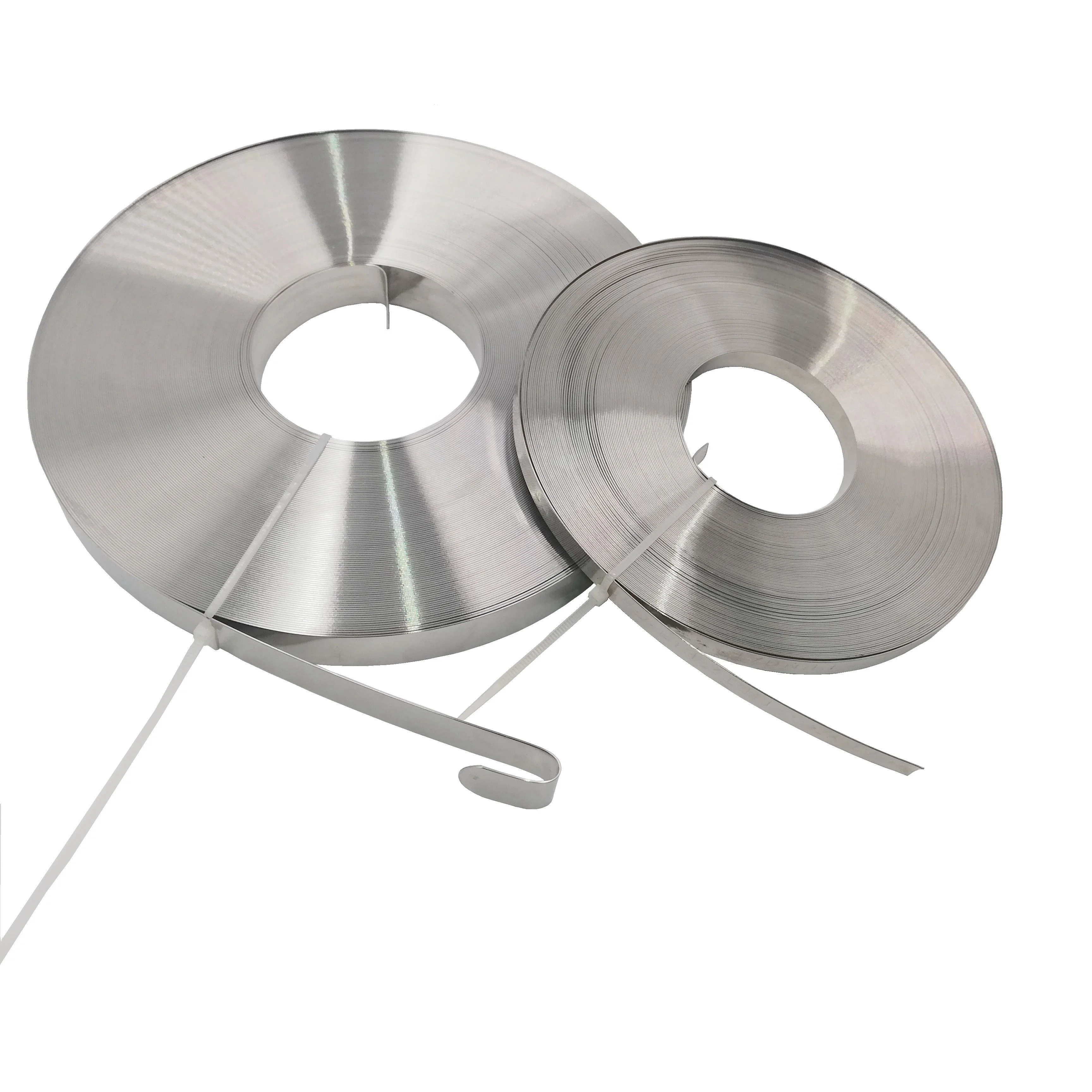 AISI201/304 /316 Stainless Steel Strapping Band Heavy Duty Metal Strapping  Band for Bundle Cable and Pipe