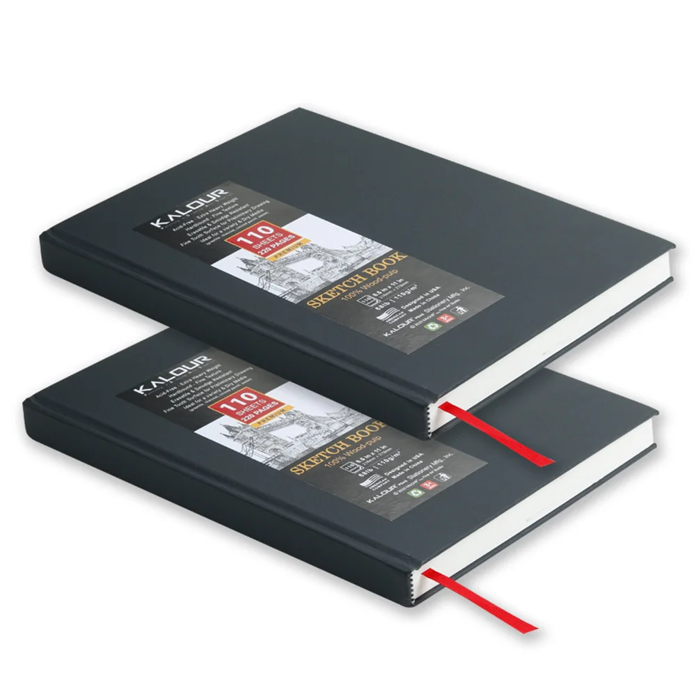 Art Alternatives Wirebound Sketch Book - 8.5 X 11 Inches, 80 Sheets, Acid-Free Paper, Spiral Bound