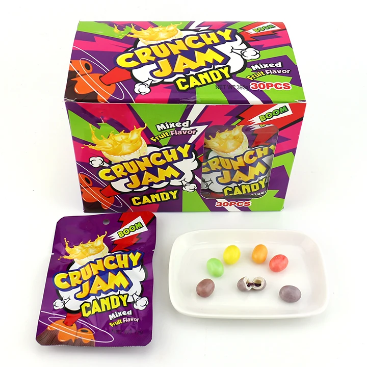 crunchy jam candy