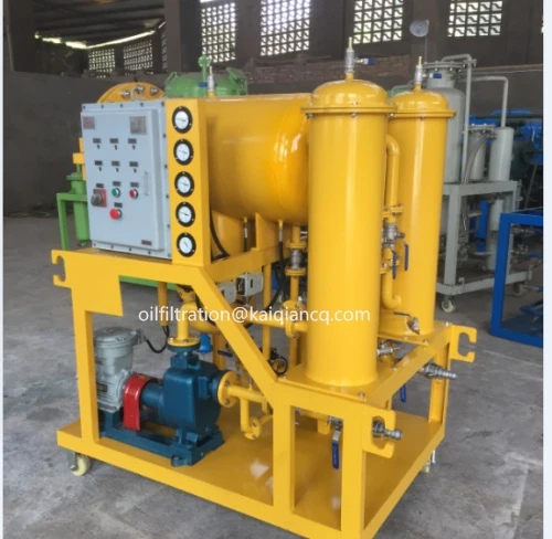 Oil Water Separation Purifier for Light Diesel Polishing Fuel Oil Filtration and Cleaning Machine
