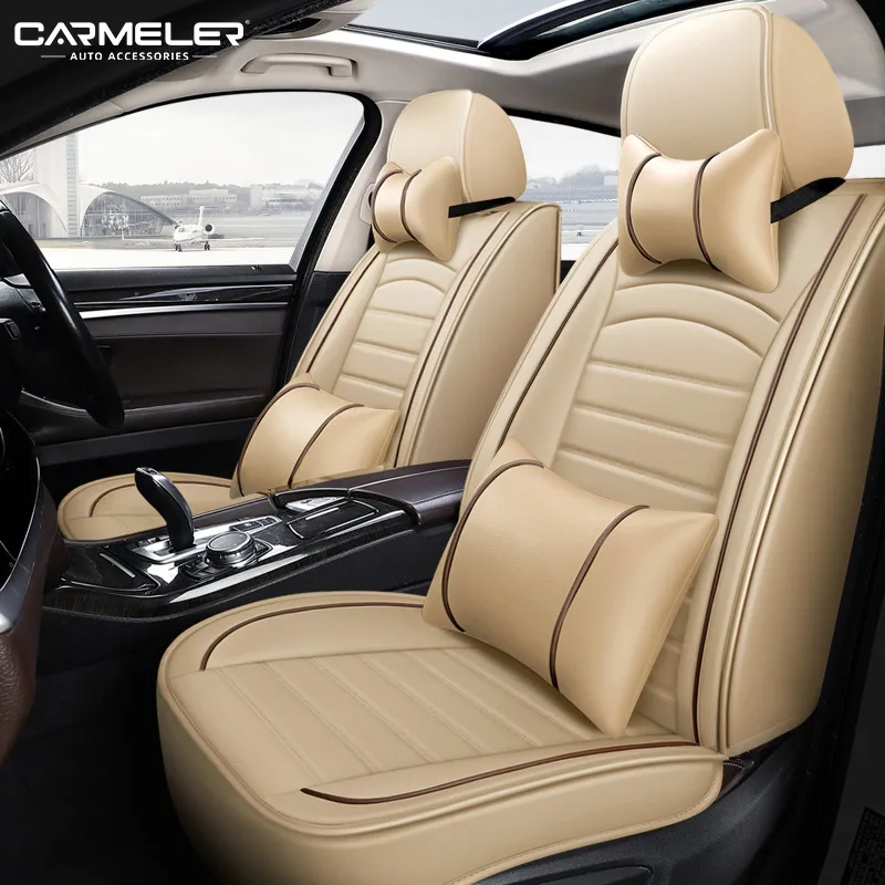 5 чехлов на сиденья автомобиля полный комплект универсальных автомобильных аксессуаров подходит для большинства автомобилей