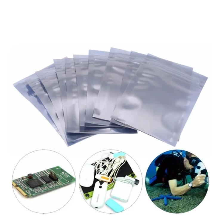 OEM Factory High Pressure Metallic Reflective Mylar Sheet Film Roll Esd Laminated Pouch Bag Sheets