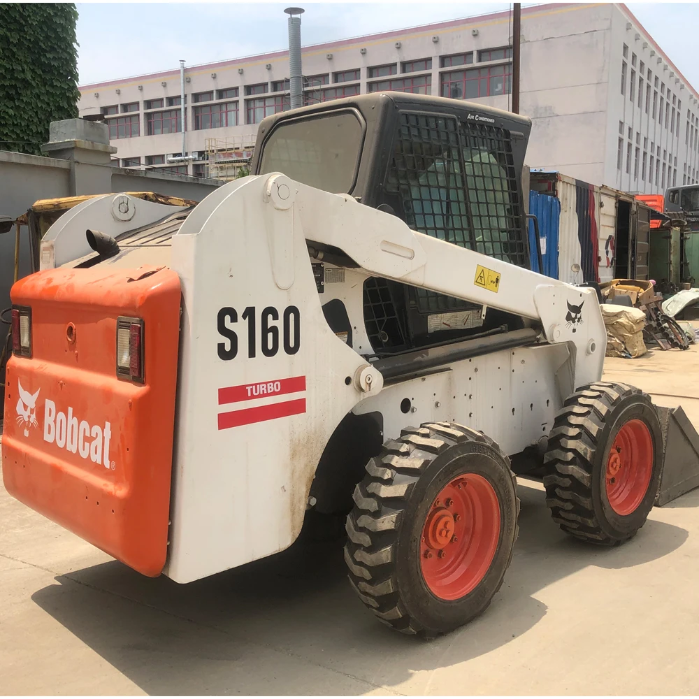 Low Price Used Bobcat Loader S160 S300 S220 S180 Mini Loader Skid Steer ...