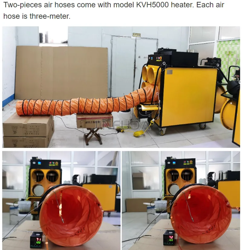 KVH5000 Heating Solutions Efficient Waste Oil Heater for Greenhouse