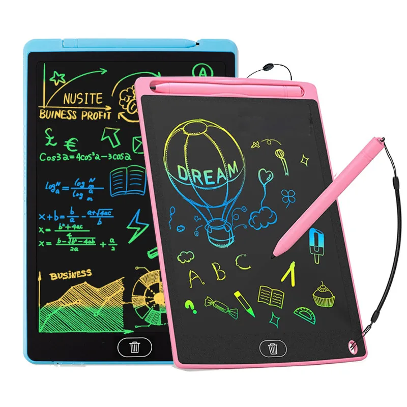 Tablet de Escrita Digital de 8.5 a 10 Polegadas com Tela LCD para Desenho, Tablet Gráfico Eletrônico, Bloco Mágico de Escrita...