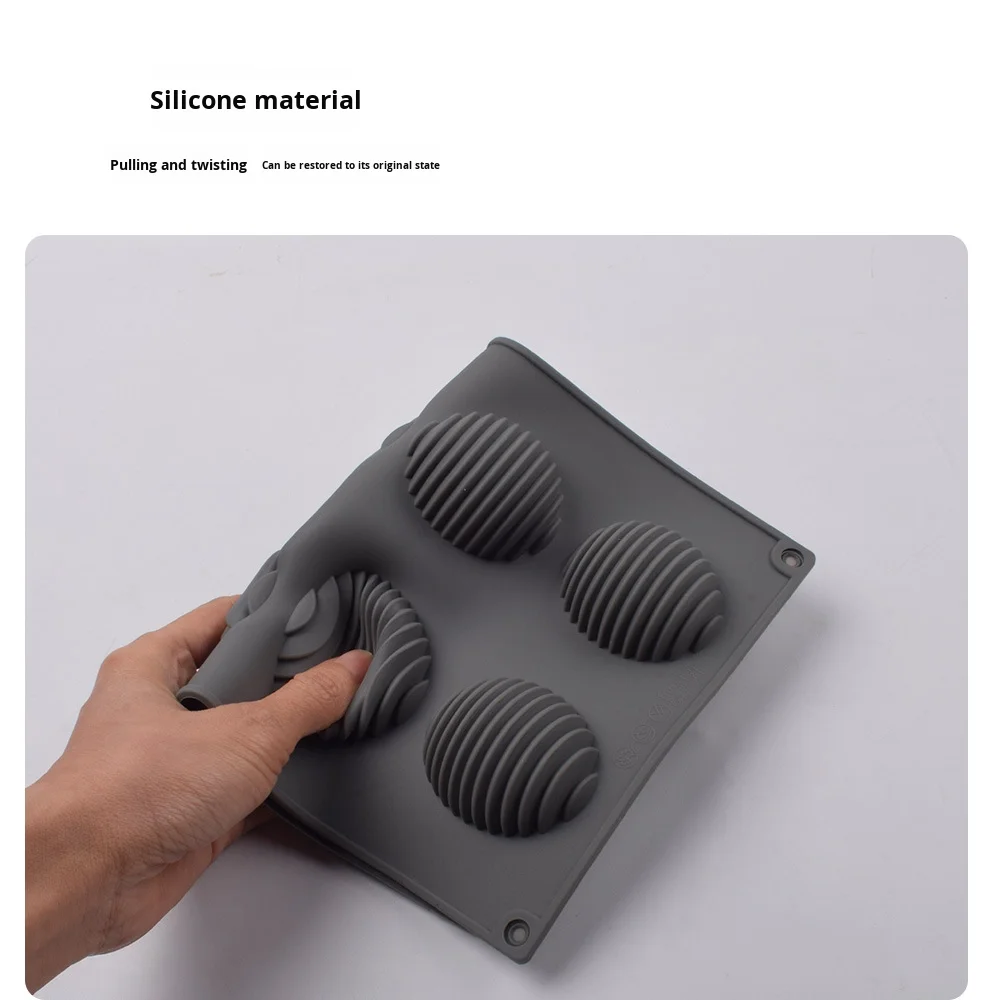 Mafengwo Egg Shaped Silicone Mold for Mousse Chocolate Pudding Jelly Baking DIY Cake Tools factory