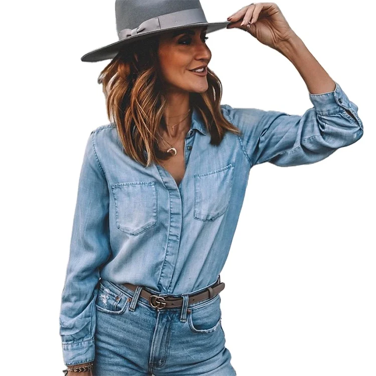 Fall Trendy Sexy Slim Blue Winter Denim 