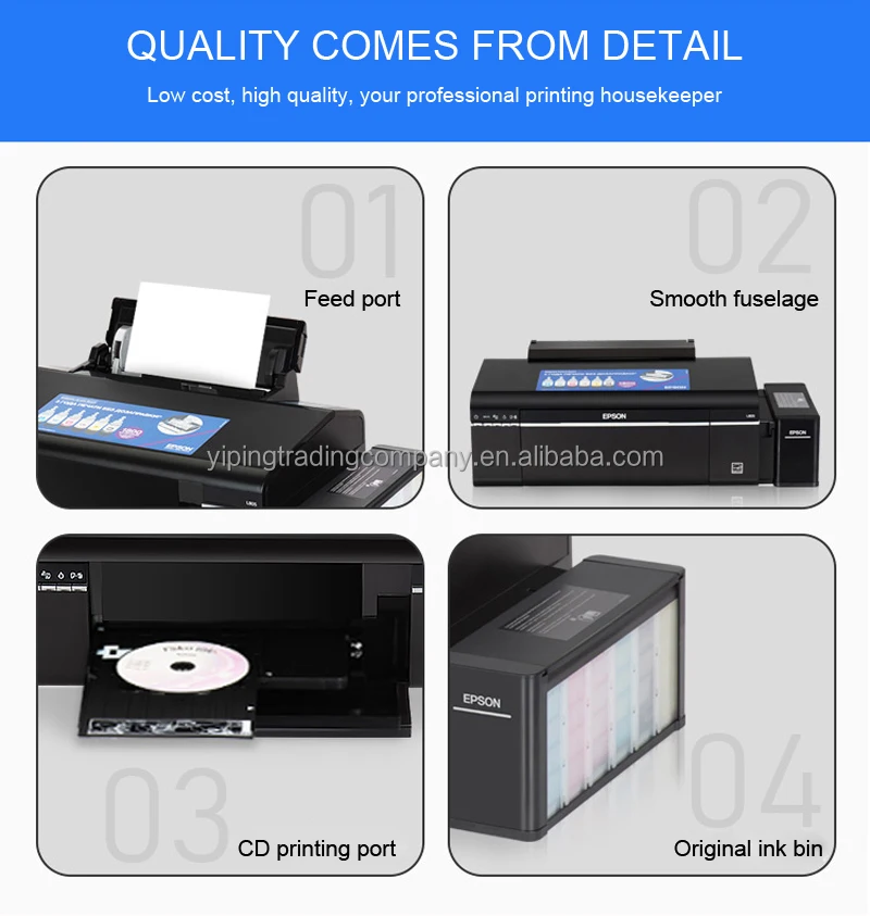 220v Sublimation Printer Cd Dvd Printer Automatic For L805 Inkjet Digital Cd Dvd Pvc Id Card