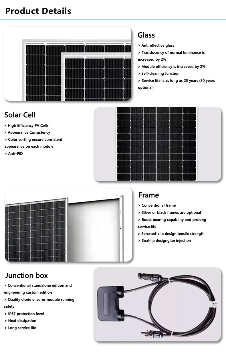 High Conversion Portable Solar Panels 200w For Portable Power Station