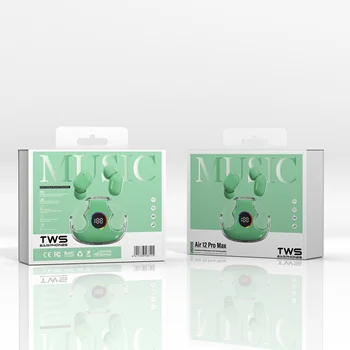 ANC TWS Earbuds Wireless Bluetooth Packaging Box Plastic Boxes With Custom Design