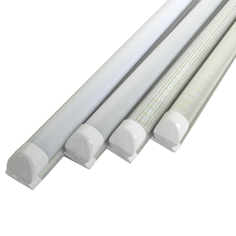 4x 4FT 1200mm Twin LED Batten Tube Light Integrated Fitting T8 Tube Replacement 