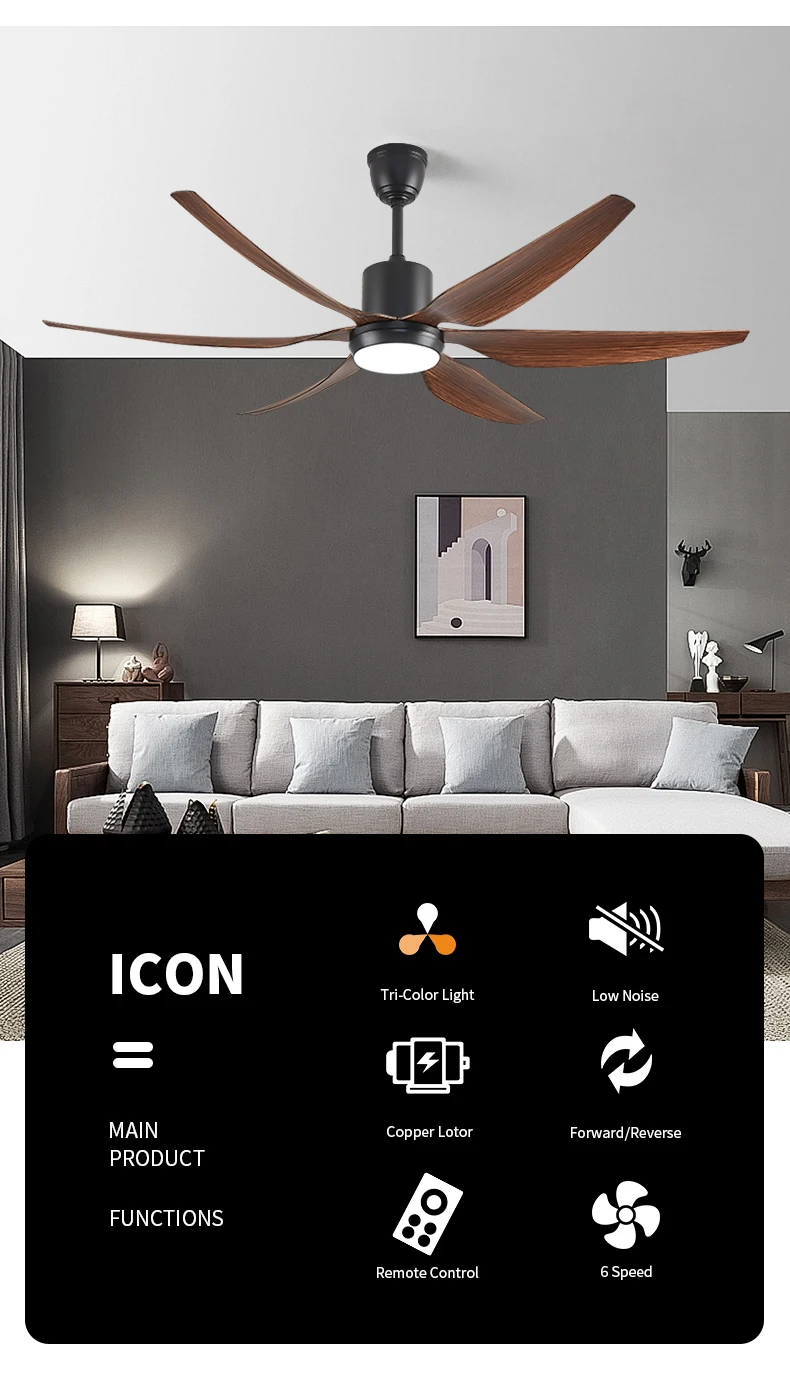 product hc513 abs remote control indoor   ceiling fan decorative ceiling fan-1