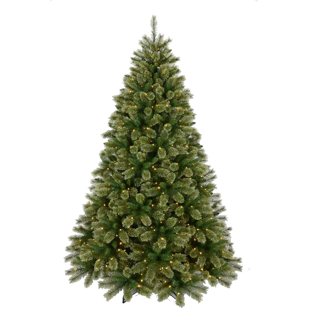 Prelit Luxury Big Wholesale 6.5ft 7.5ft 9ft Pe Pvc Artificial Christmas ...