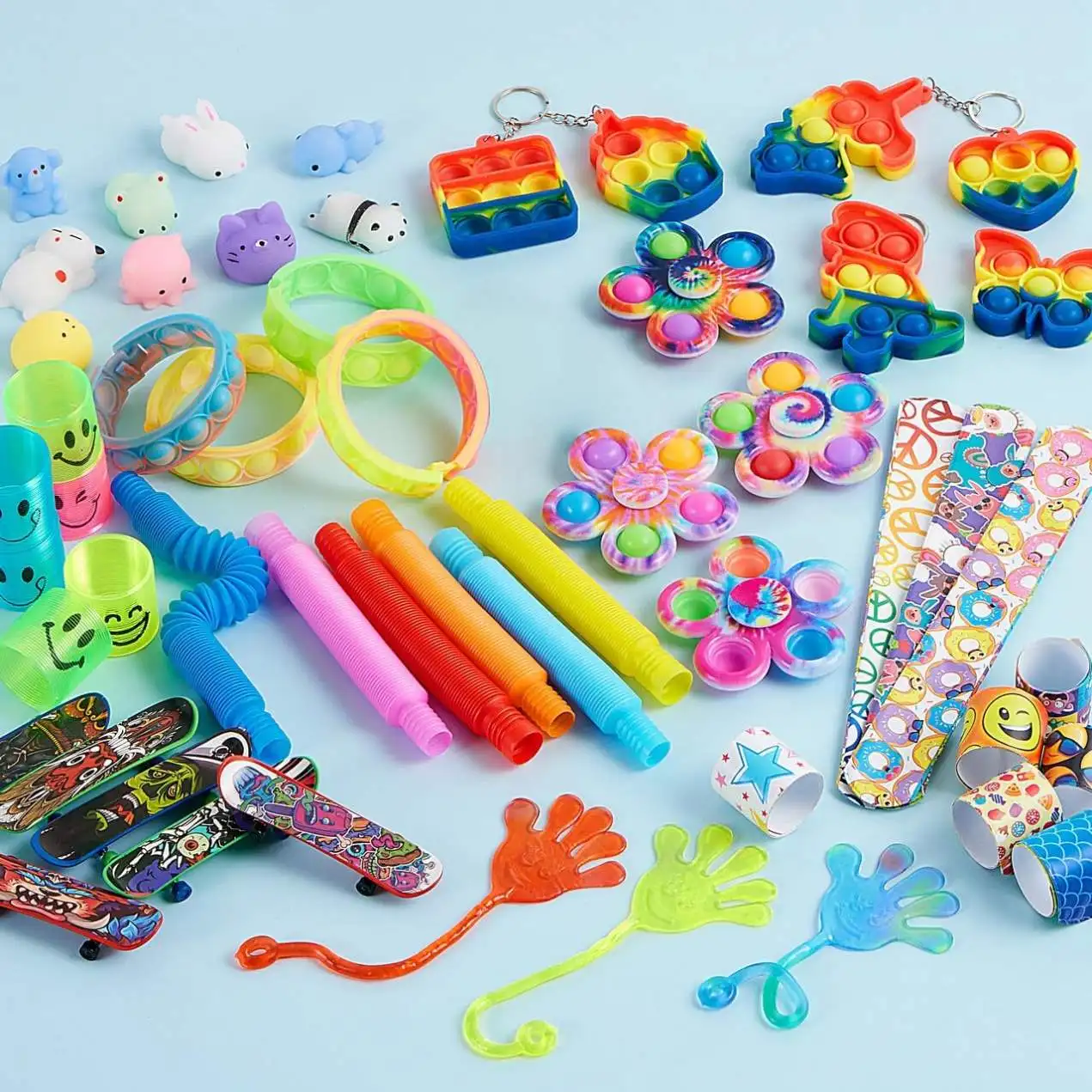 Arrived on Time JYTZ0105 Set of Figet Toys Not Expensive Wholesale China Spinner Stress Out Set Fidget Toys