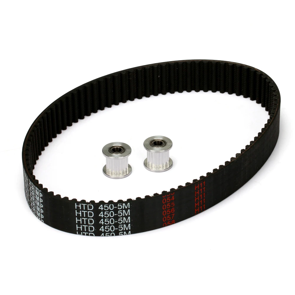 PU Closed Timing Belt HTD 2M 3M 5M 15mm Width 240mm Length